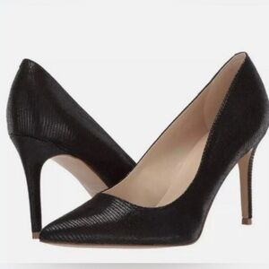 Marc Fisher Black Darren Elegant Black Women's Pointed Toe Stiletto Pumps 10M